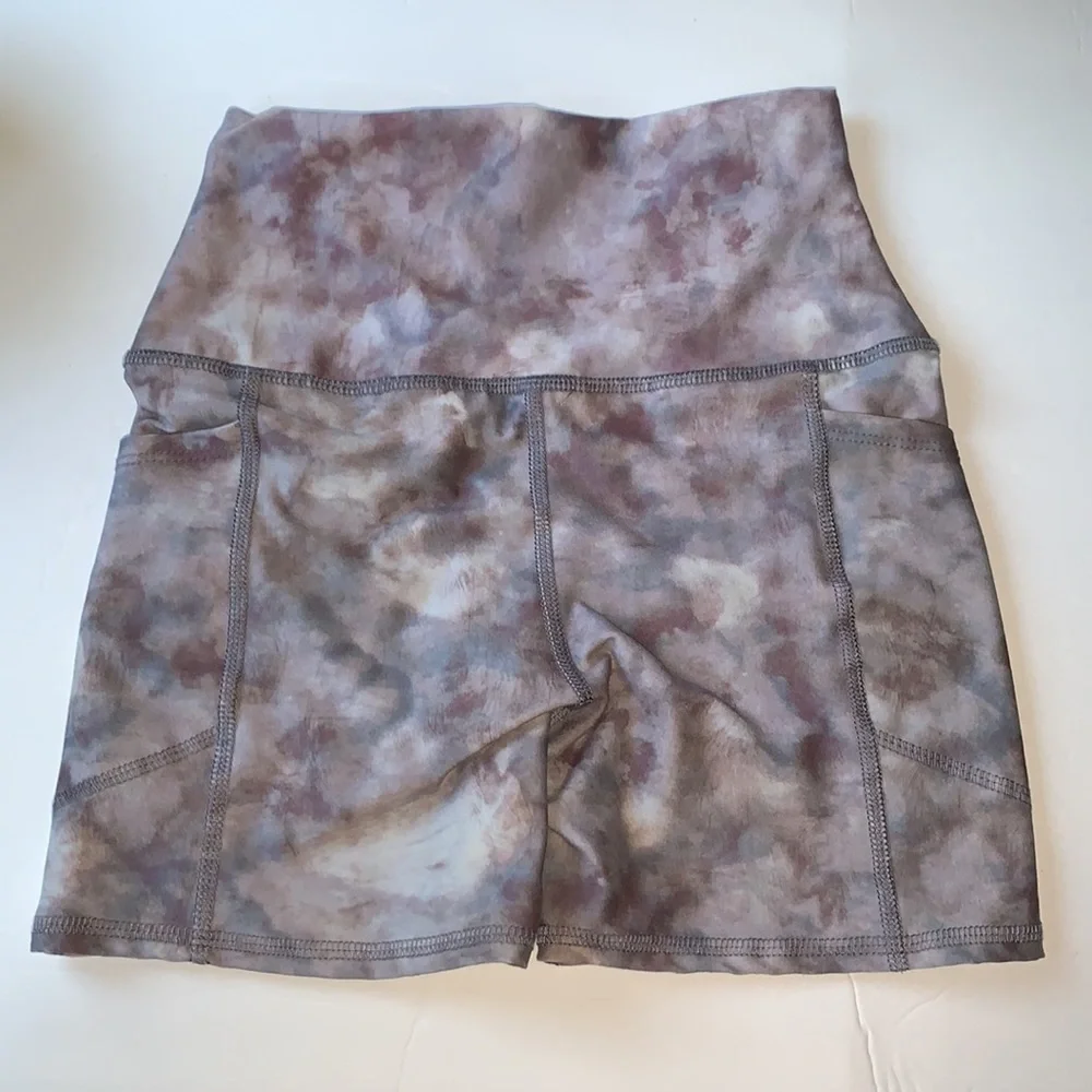 EVOLUTION AND‎ CREATION  Womens Tie Dye Biker Shorts Size Small